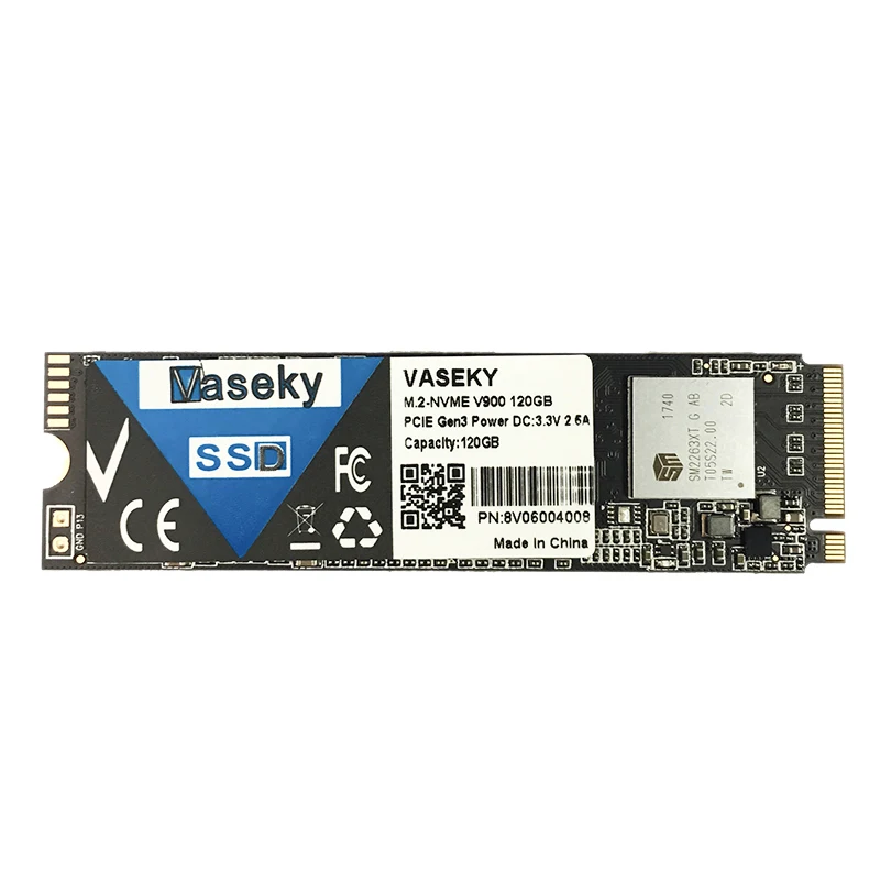 

Vaseky M.2 NVME(PCIE) 120 240G Internal Solid State Drive For Desktop Notebook Standrad M.2 NVME(PCIE) Micron MCL Grain