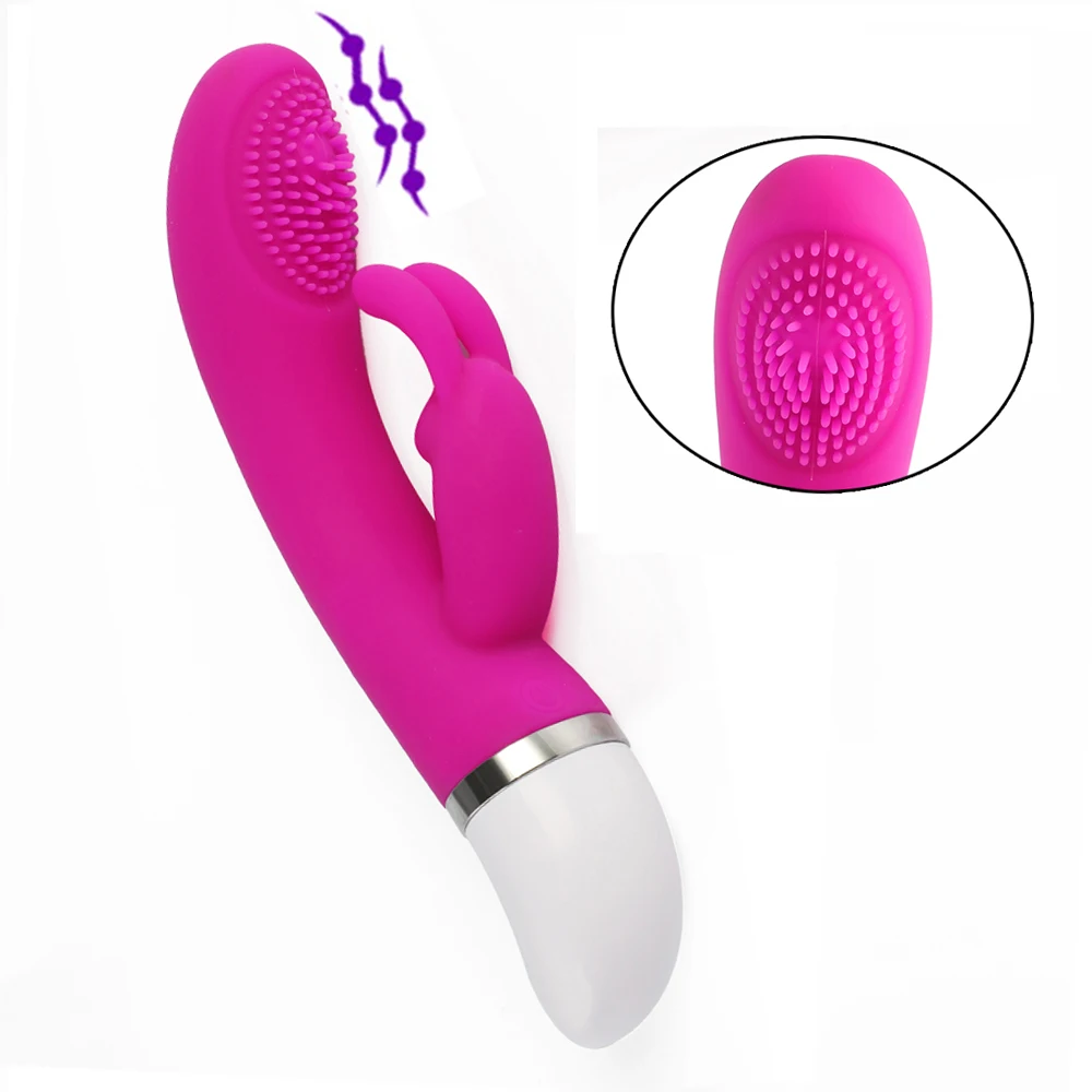 Silicone Rabbit Vibrator Clitoris Stimulator G Spot Vibrator Sex Toys for Woman Sex Products Sex Machine