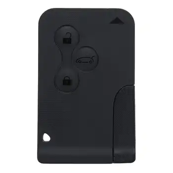 

3 Buttons 433 MHz Replacement Remote Key Card With Uncut Blade For Renault Megan 2003 2004 2005 2006 2007 2008