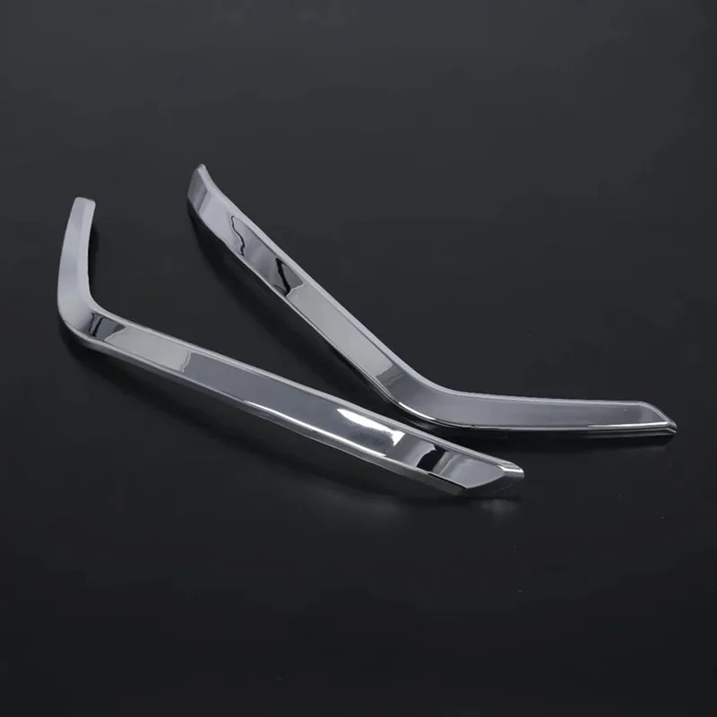 

ABS Chrome Front Fog Lamp Lid Foglight Out Shape Cover Trim Car Exterior Accessories For Suzuki Swift Dzire 2017 2018 2019