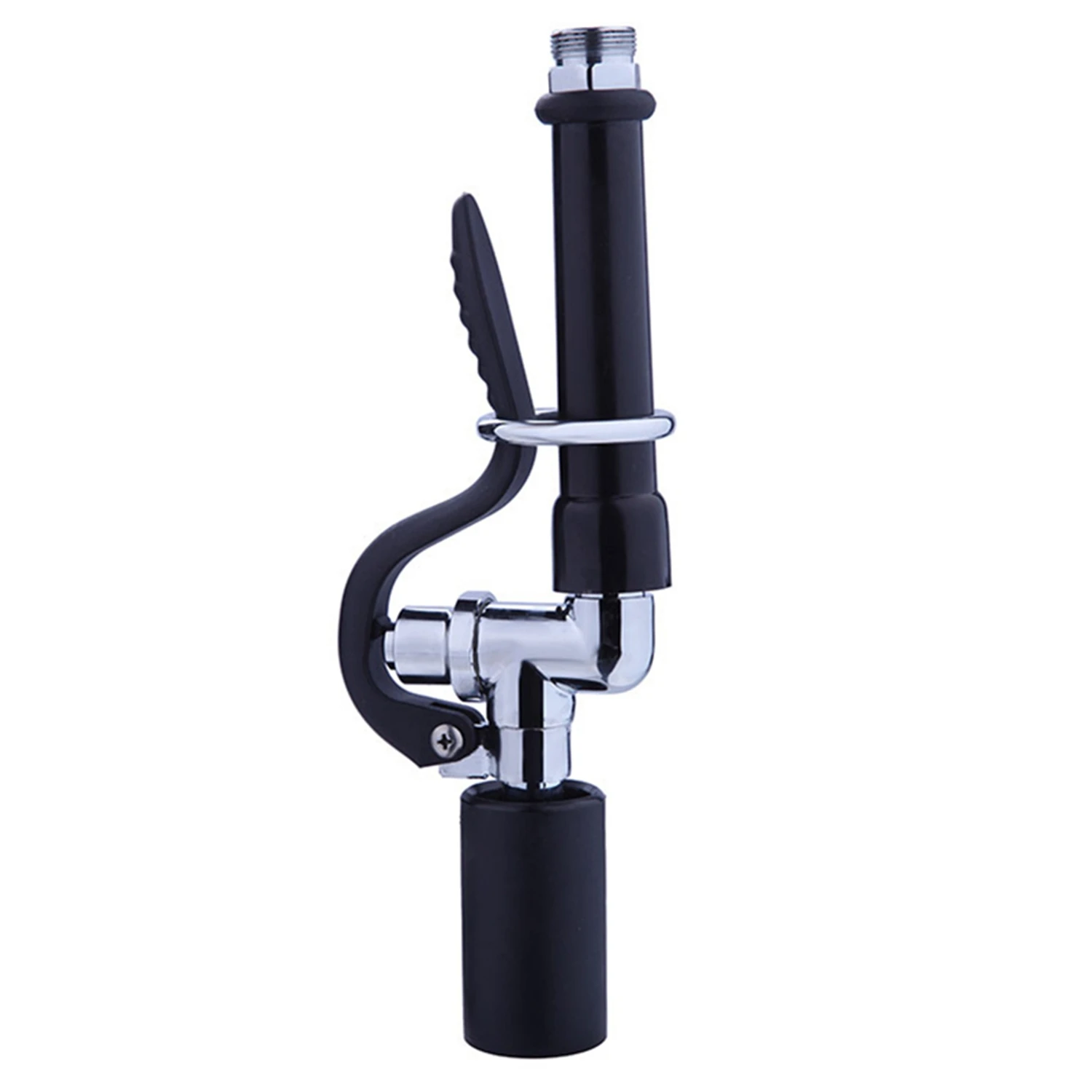 

NEW-Pre-Rinse Sprayer Commercial Faucet Pull-Out Kitchen Hand Shower Head Dishwasher Pre-Rinse Floor Washer High Pressure Wate