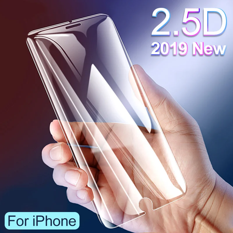Защитное стекло для iPhone 7 6 Plus защита экрана 8 Xr Xs Max закаленное на X 6s