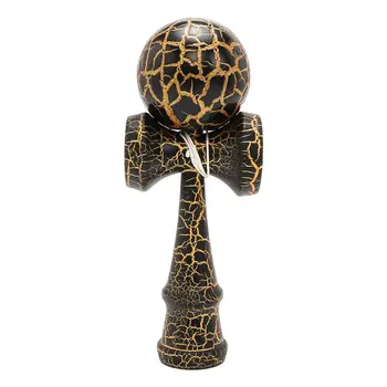 

Full Crackle On Kendama Wooden Ball Education Traditional Game Toy