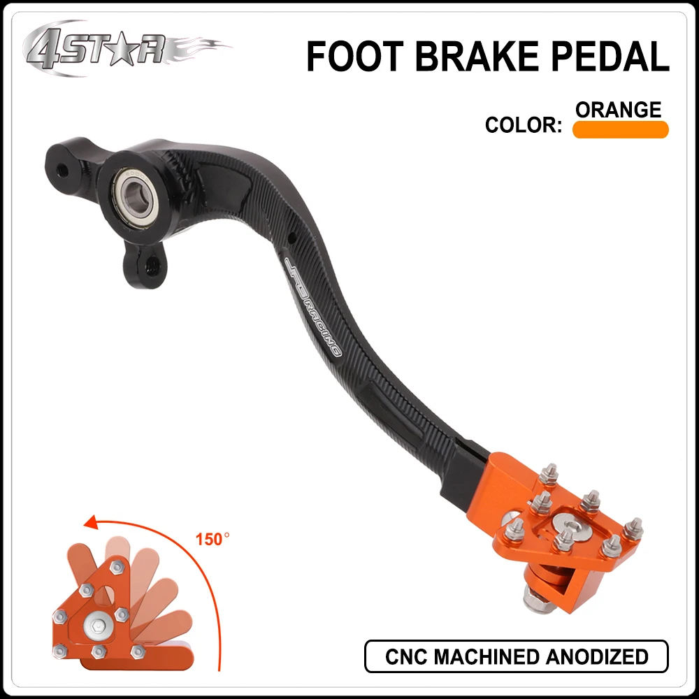 

Motorbike CNC Aluminum Rear Foot Brake Lever Pedal For KTM SX XCW XCF SXF XC EXCF 125 150 250 300 350 450 500 Husqvarna TE FE TC