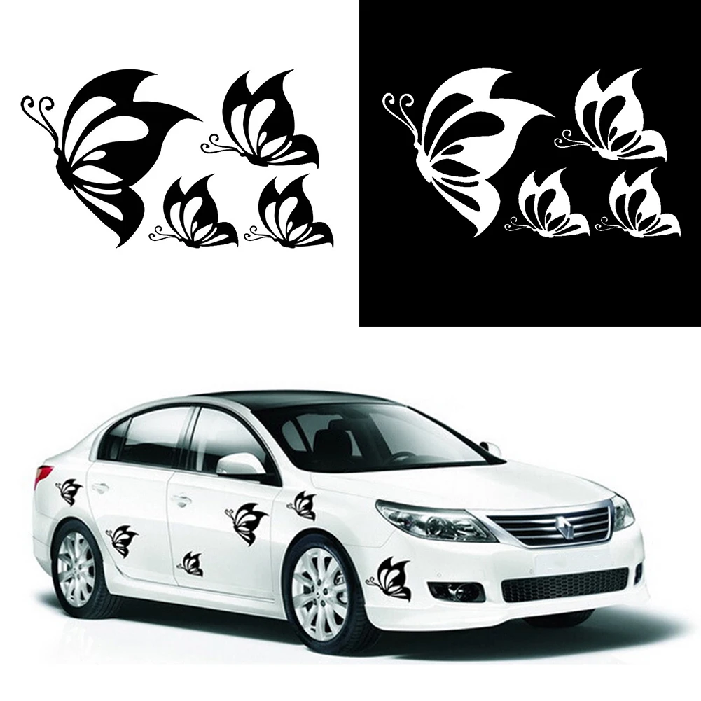 

Unique Auto Car Truck Sticker Decal Waterproof Butterfly Pattern Cover Scratches