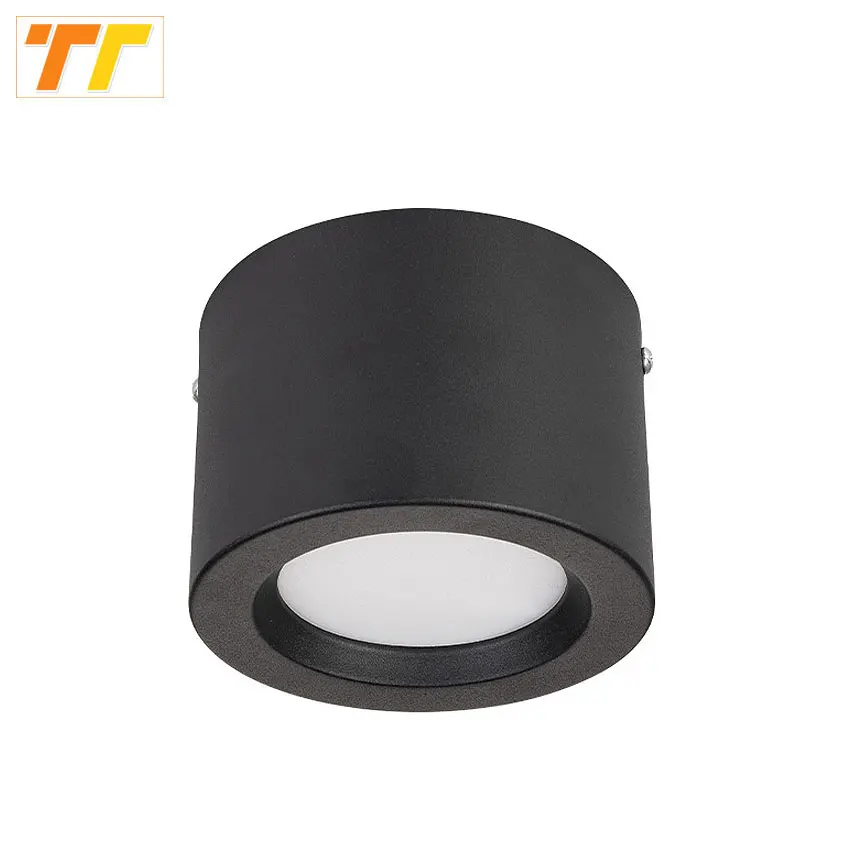 

Round Surface Mounted LED Downlights 5W 7W 9W 12W Mounted Ceiling Lamps Spot Light 220V 110V Down Light black / white body