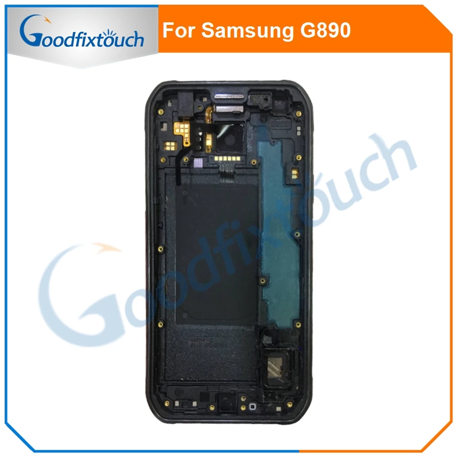 Крышка батареи для SAMSUNG GALAXY S6 Active G890 G890A SM-G890 задняя крышка Корпус чехол запасные части