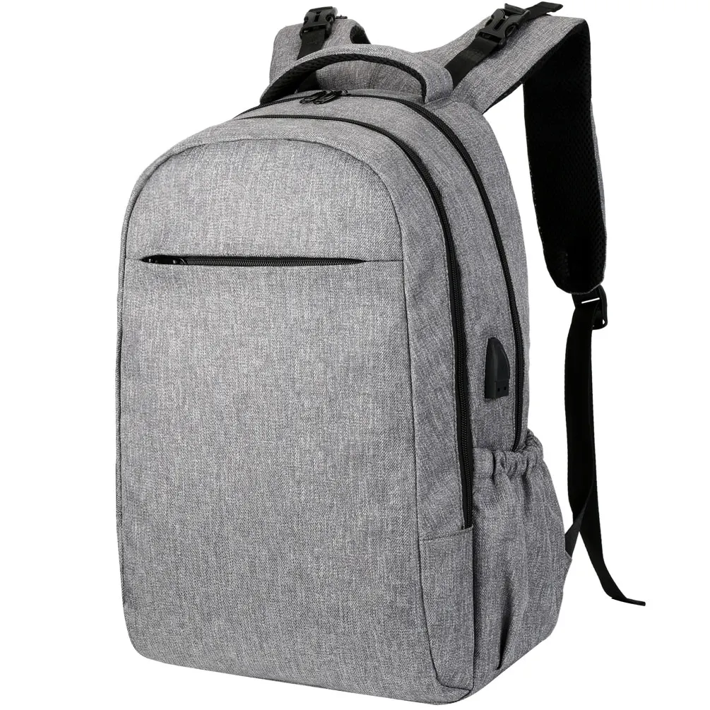 

Vbiger Large-capacity Backpack Versatile Diaper Bags Smart Travel Shoulders Bags with Functional Pockets Fits 17'' Laptop Grey