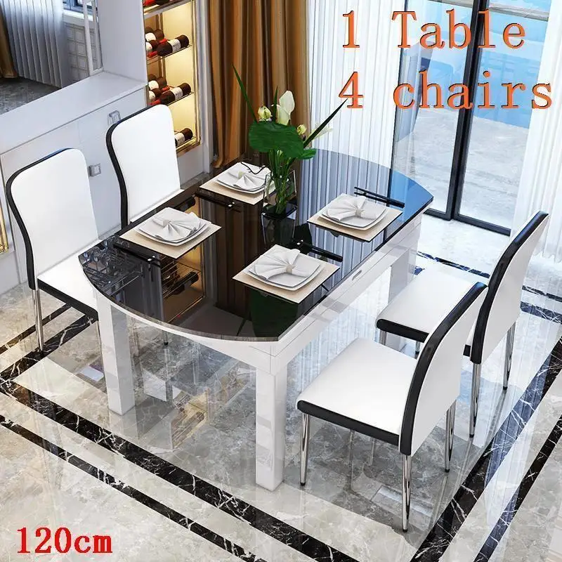 Redonda Meja Makan Piknik Masa Sandalye Dinning Set Eettafel Kitchen Wooden Round Comedor Tablo Desk Mesa De Jantar Dining Table