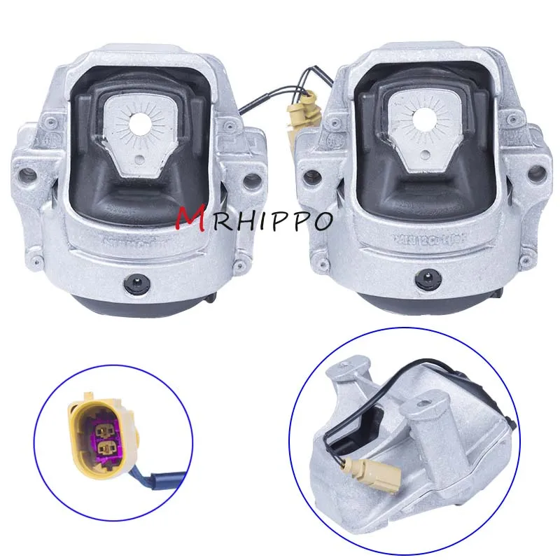 

BTAP New Right&Left Engine Mount Motor Support Bracket For AUDI A4 A5 09-12 8R0199381AL 8R0199381E