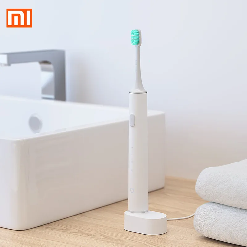 

YOUPIN Mi MIJIA International Edition Smart Electric Toothbrush Rechargeable Waterproof Wireless Charging APP Control White