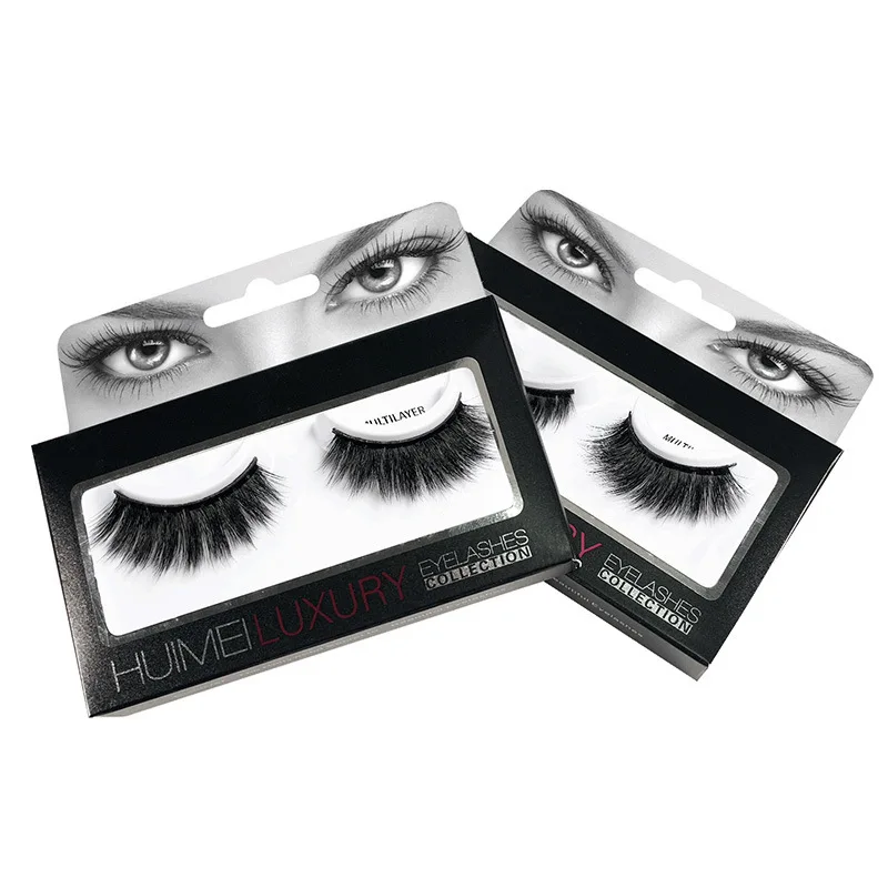 6D Light Feather False Eyelashes Thick Natural Long Lithe Nothing Weight Probation Fine Imitate Mink Hair 016 | Красота и здоровье