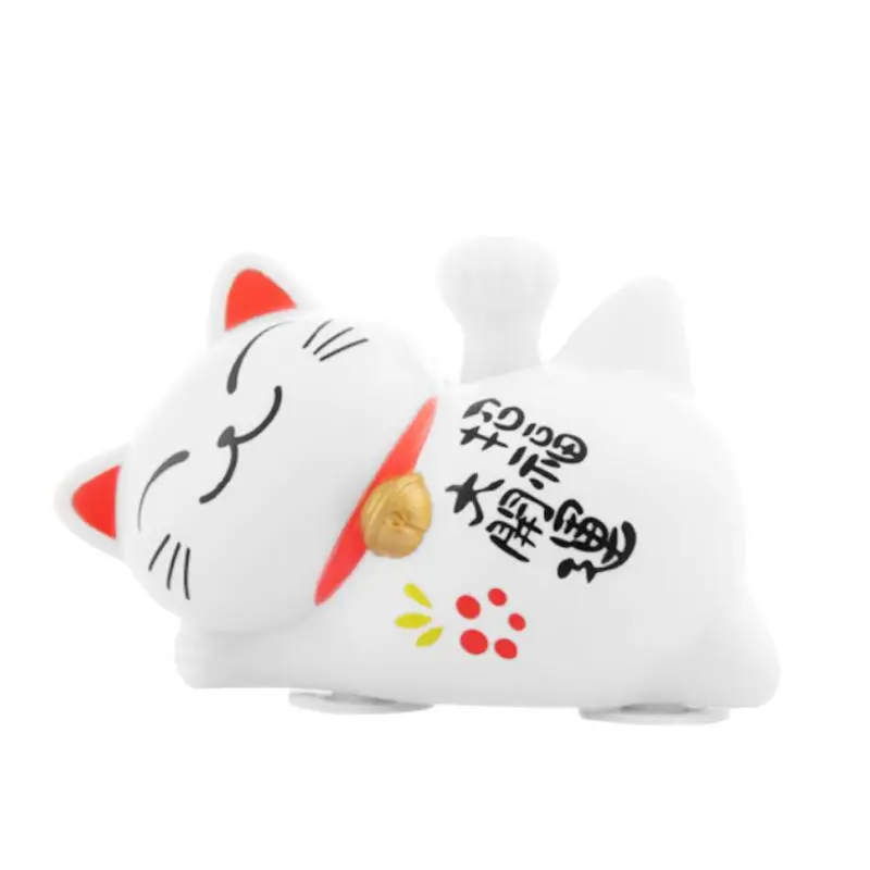 Милая машущая кошка на удачу приветственная фигурка кошки солнечной батарее