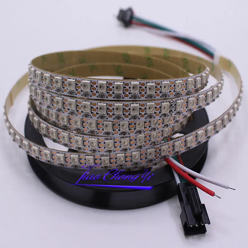 Пиксельная RGB Светодиодная лента SK6812 MINI 3535 144led/M DC5V 2 м индивидуальная ширина 8 мм