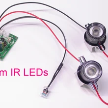 850nm Точечный светильник инфракрасный 2x ИК светодиодный для камер видеонаблюдения ночного видения(отдельный тип