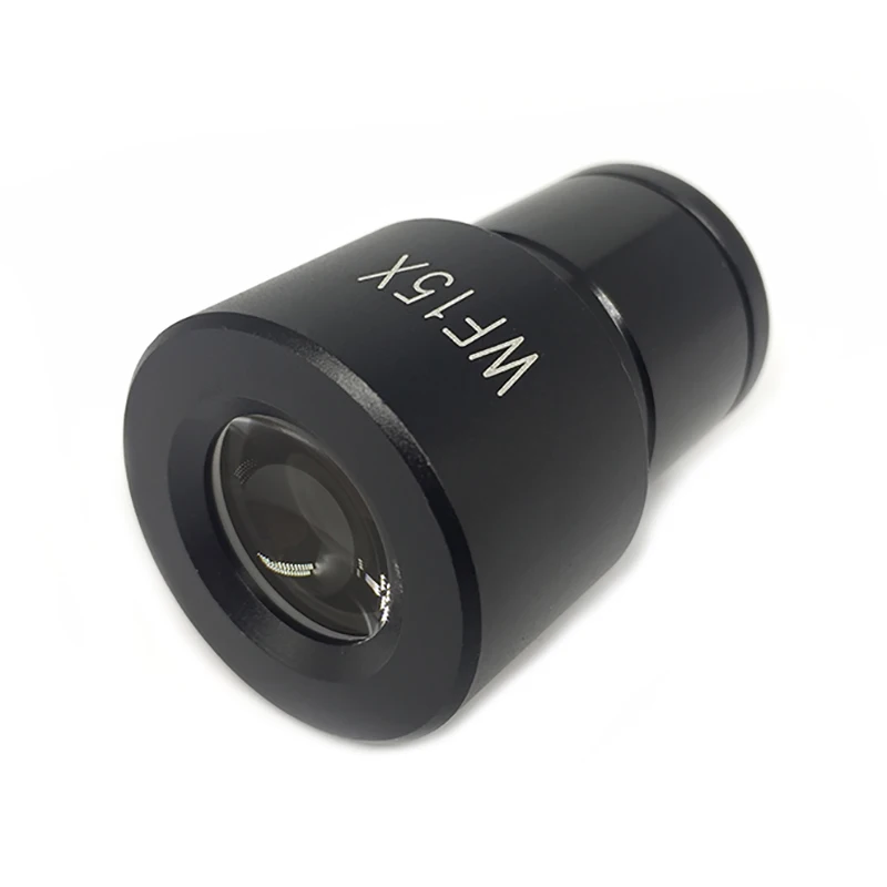 WF15X Wide Field 13mm Eyepiece Optical Lens for Biological Microscope Mounting Size 23.2mm with or withoutReticle Scale Reticle