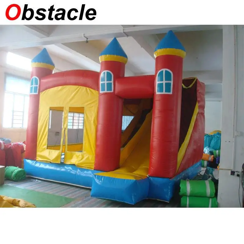 

bouncer jumping house bouncy castle slide combo with inflatable obstacle for commercial children party event rental business