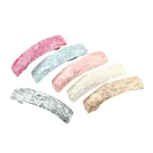 6 шт. шпильки акриловые Элегантные Простые мраморные украшения Головные Уборы Заколка Шпилька заколка для волос для женщин девушек