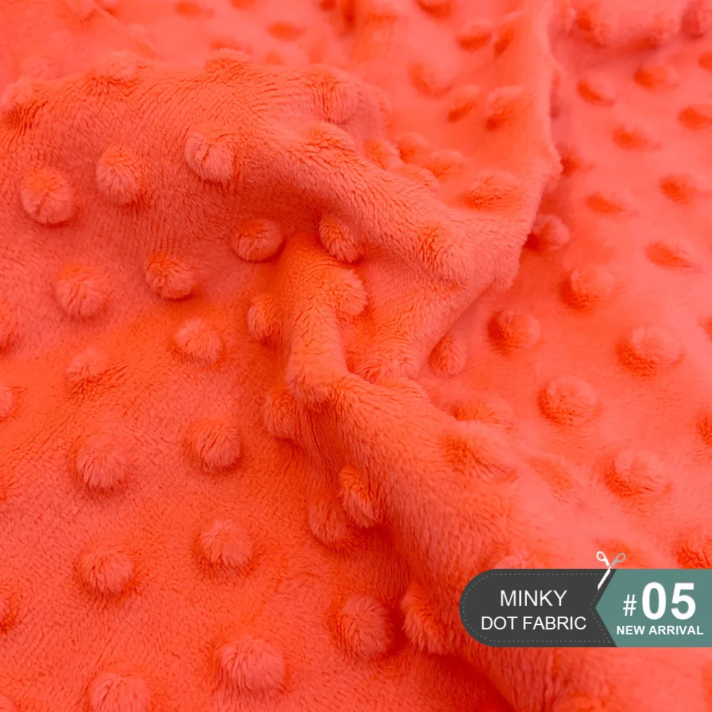 5 шт./лот детское одеяло Minky Dot 45x45 см Экологичная Высококачественная Бархатная