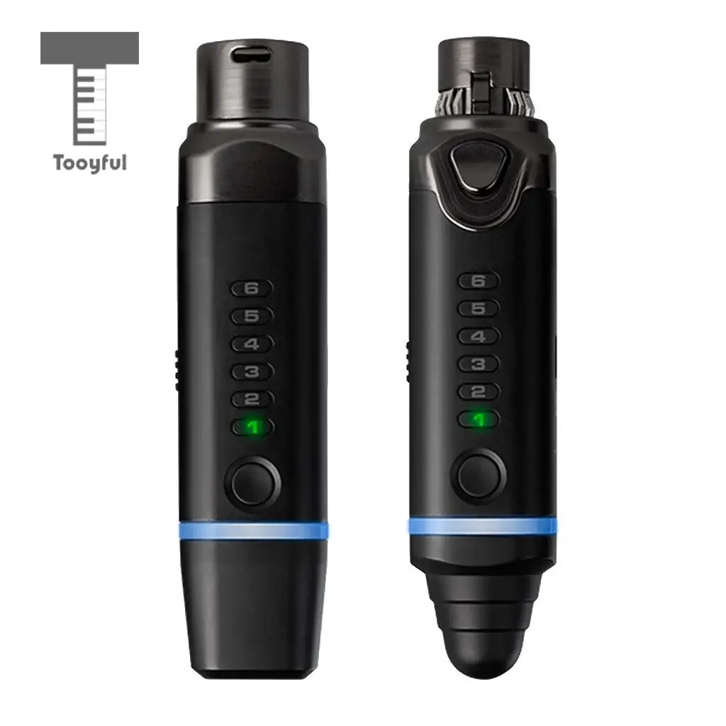 NUX B-3 Wireless Microphone System 2.4GHz Transmitter Receiver for DJ Disco Stage Karaoke