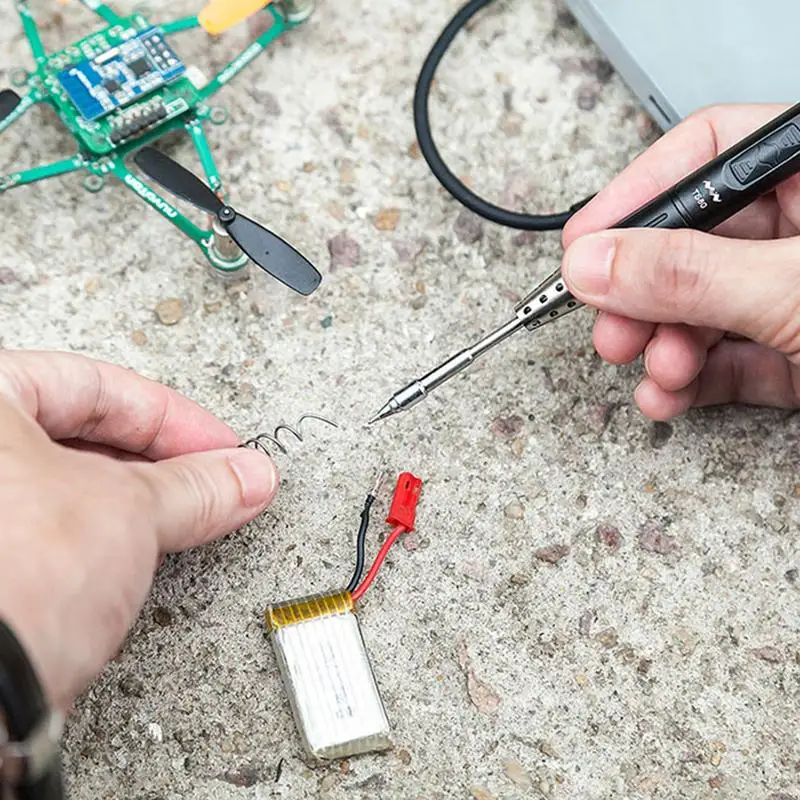 TS80 USB паяльник наконечник TS B02 D25 умный замена Cramic нагревательный сердечник