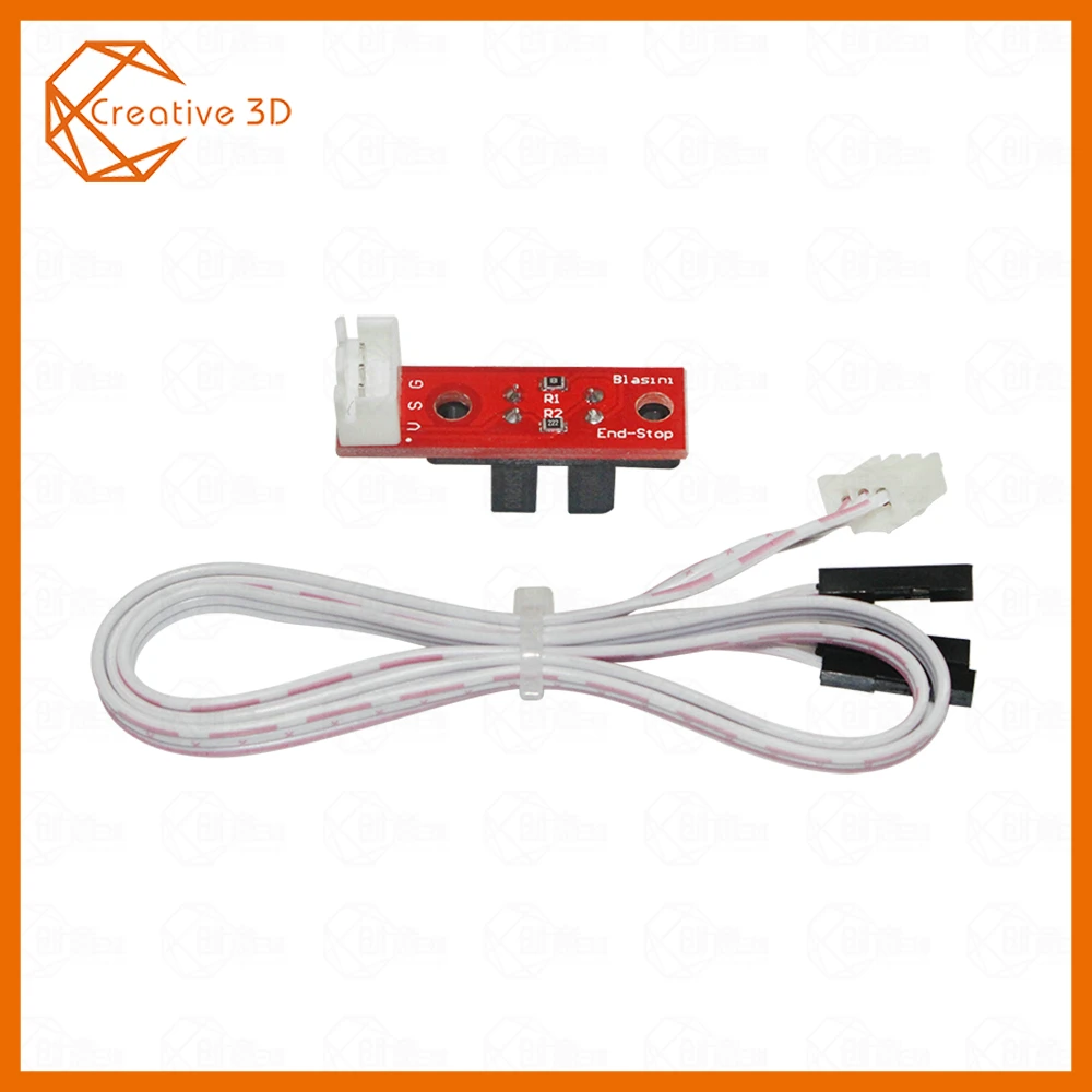 

6pcs Optical Endstop Light Control Limit Optical Switch for 3D Printers RAMPS 1.4 Board 3D Printers Parts with 3 Pin Cable