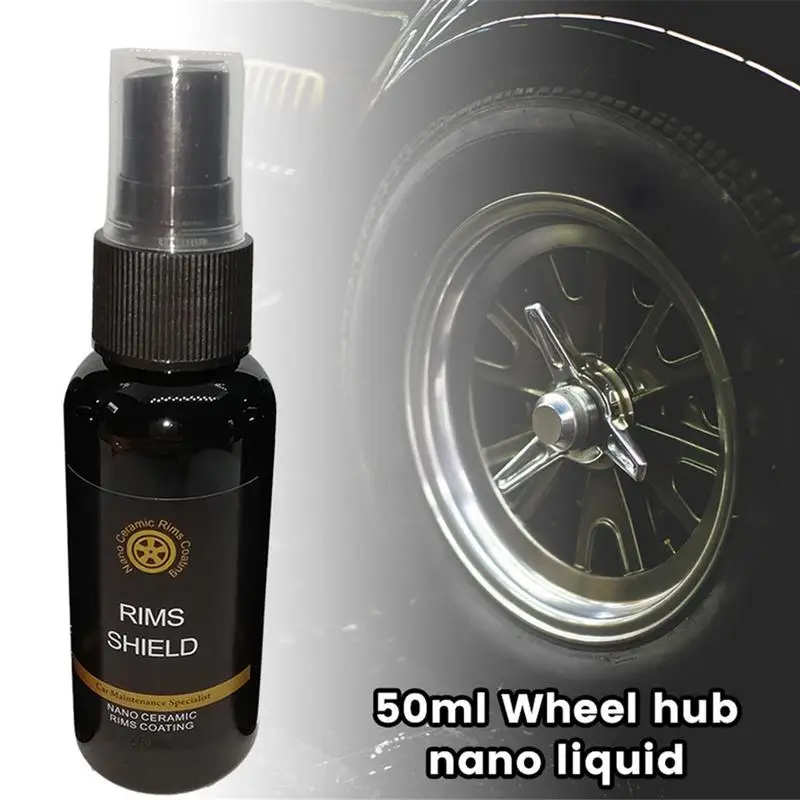 

50 ML Nano Car Wheel Hub Plating Crystal Tyre Repair Maintenance Liquid Crystal Scratch-resistant Nano Liquid High-Efficiency