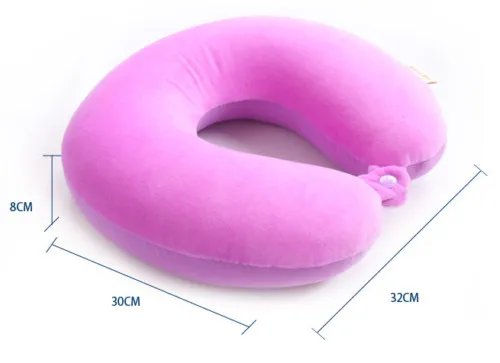 Soft U Shaped Slow Rebound Memory Foam Travel Neck Pillow for Office Flight Traveling Cotton Pillows Head Rest Cushion 10 4