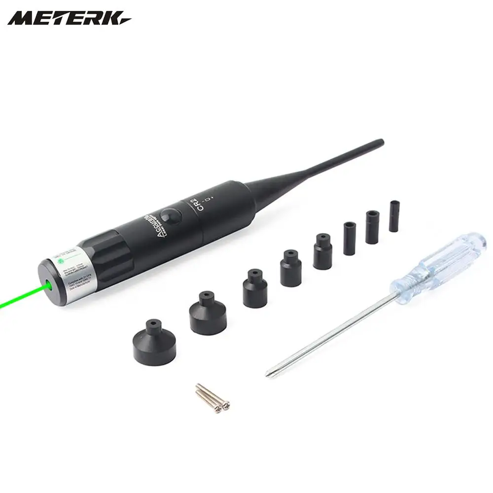 

Green Dot Laser Light Bore Sighter 0.177 to 0.50 Caliber Sighting Positioning Boresighter Kit