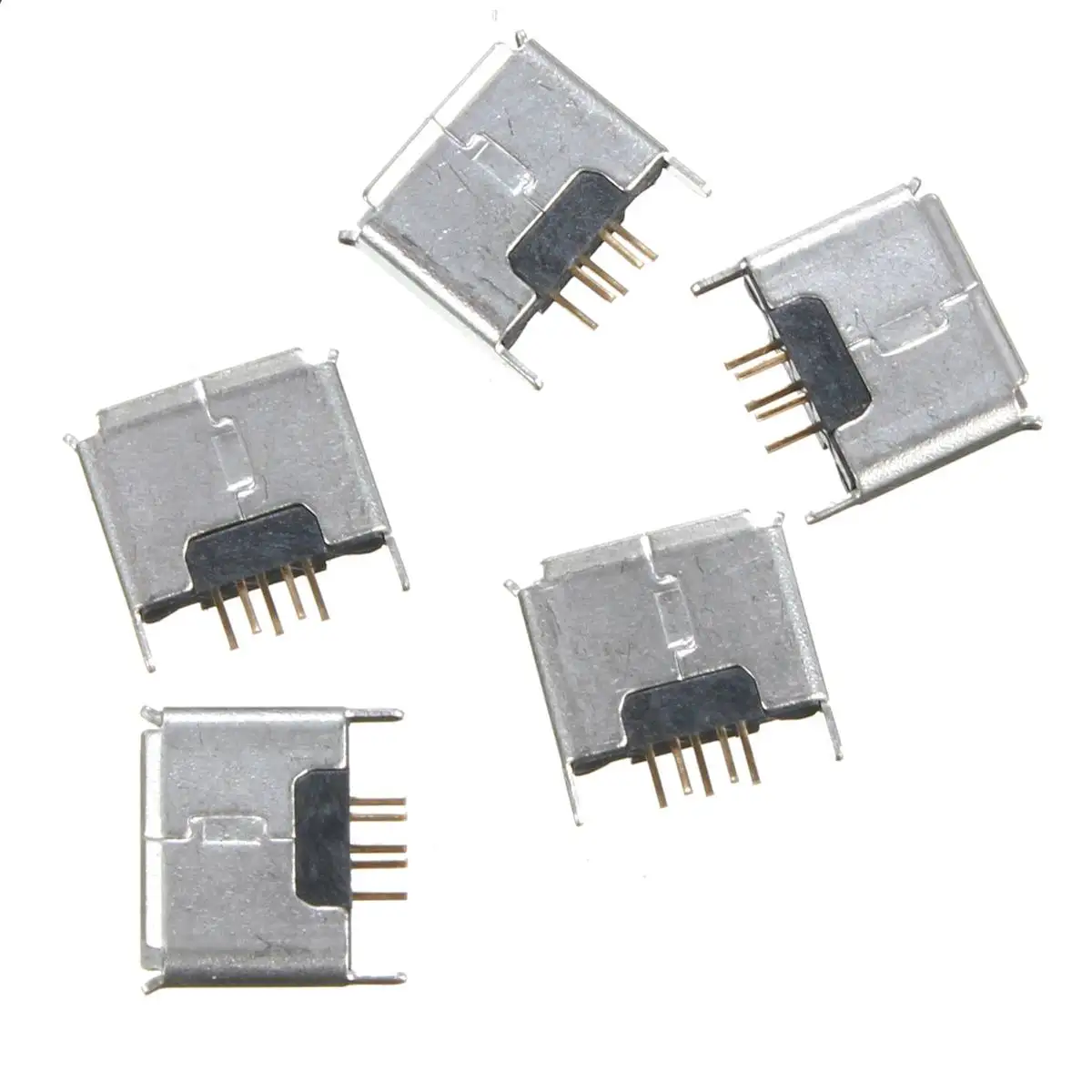 5 шт. Micro USB Type AB гнездо 180 DIP 5Pin разъем для пайки SMT|Корпуса и детали| |