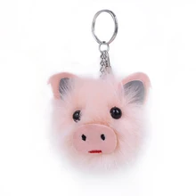2 в 1 Автомобильный кулон подвесная свинья модель автомобиля брелок автомобиль Стайлинг автомобиля зеркало заднего вида подвесное украшение
