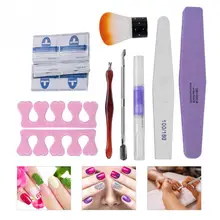 8 шт. профессиональный маникюрный педикюр набор инструментов для маникюра шлифовальная губка пилки спонж с разными поверхностями для маникюра dc