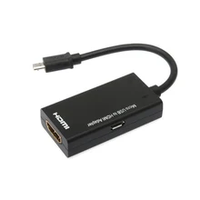 Micro USB To HDMI HD Adapter Cable Male To Female 1080P HD HDMI Audio Video Cable MHL Converter For TV PC Laptop Micro USB To HDMI HD Adapter Cable Male To Female 1080P HD HDMI Audio Video Cable MHL Converter For TV PC Laptop