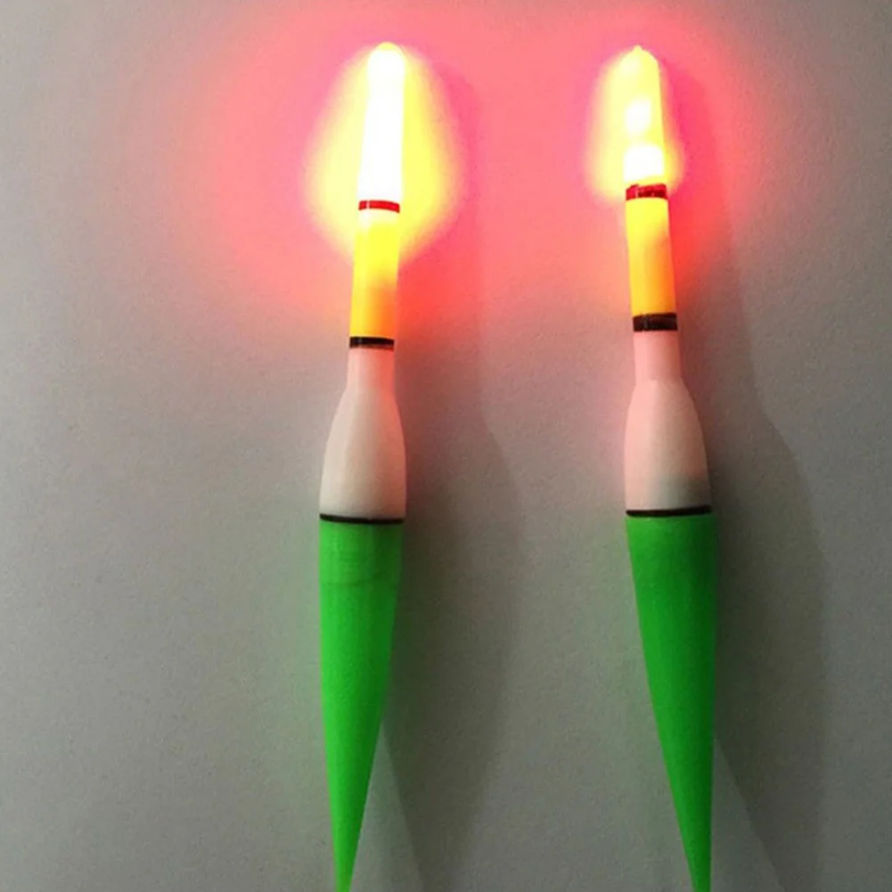 

1Pc 15 CM LED Fishing float Electric glowing floats Fishing Tackle Ocean Boat Fishing fishing equipment with Battery