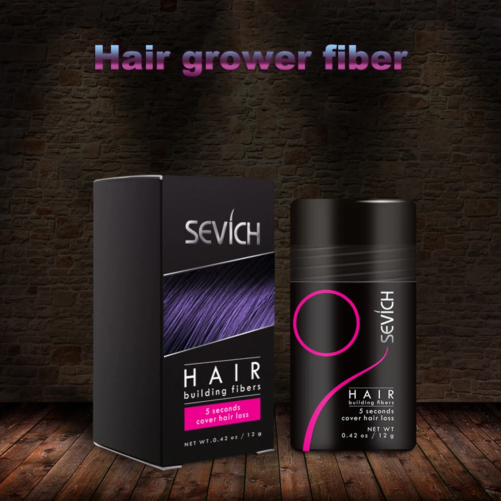 SEVICH Hair Growth Plant Fiber Keratin Hairs Building Fibers Hair