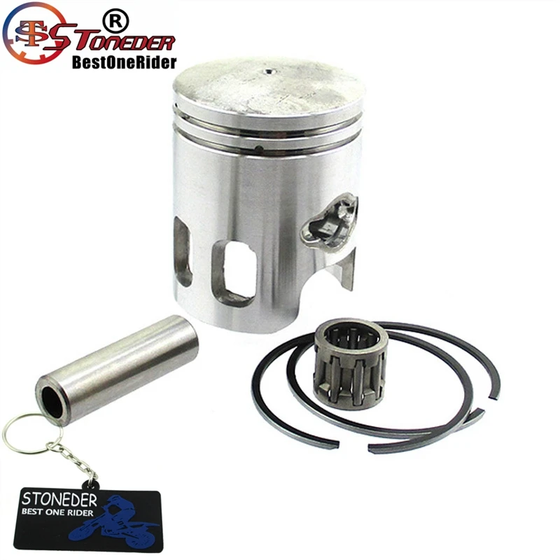 

STONEDER 40mm Piston Rings 10mm Pin Kit For Polaris Aeon Predator 50cc Scrambler Sportsman 50 Kasea Carosello Dinli Eton ATV