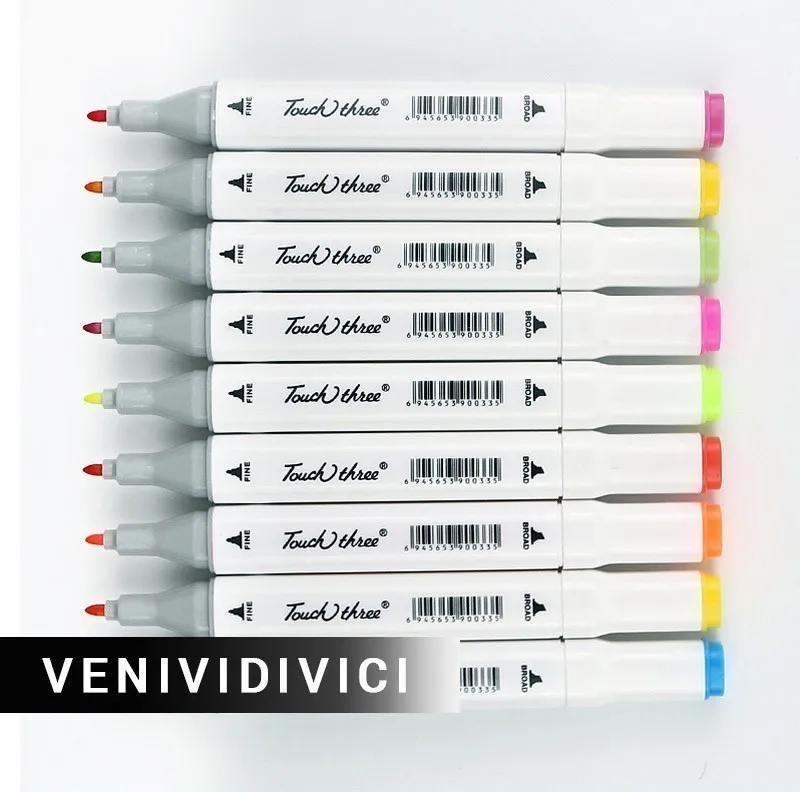 

Best Double-head Student Comic Painting Touch Oiliness Pen Colour art supplies marker