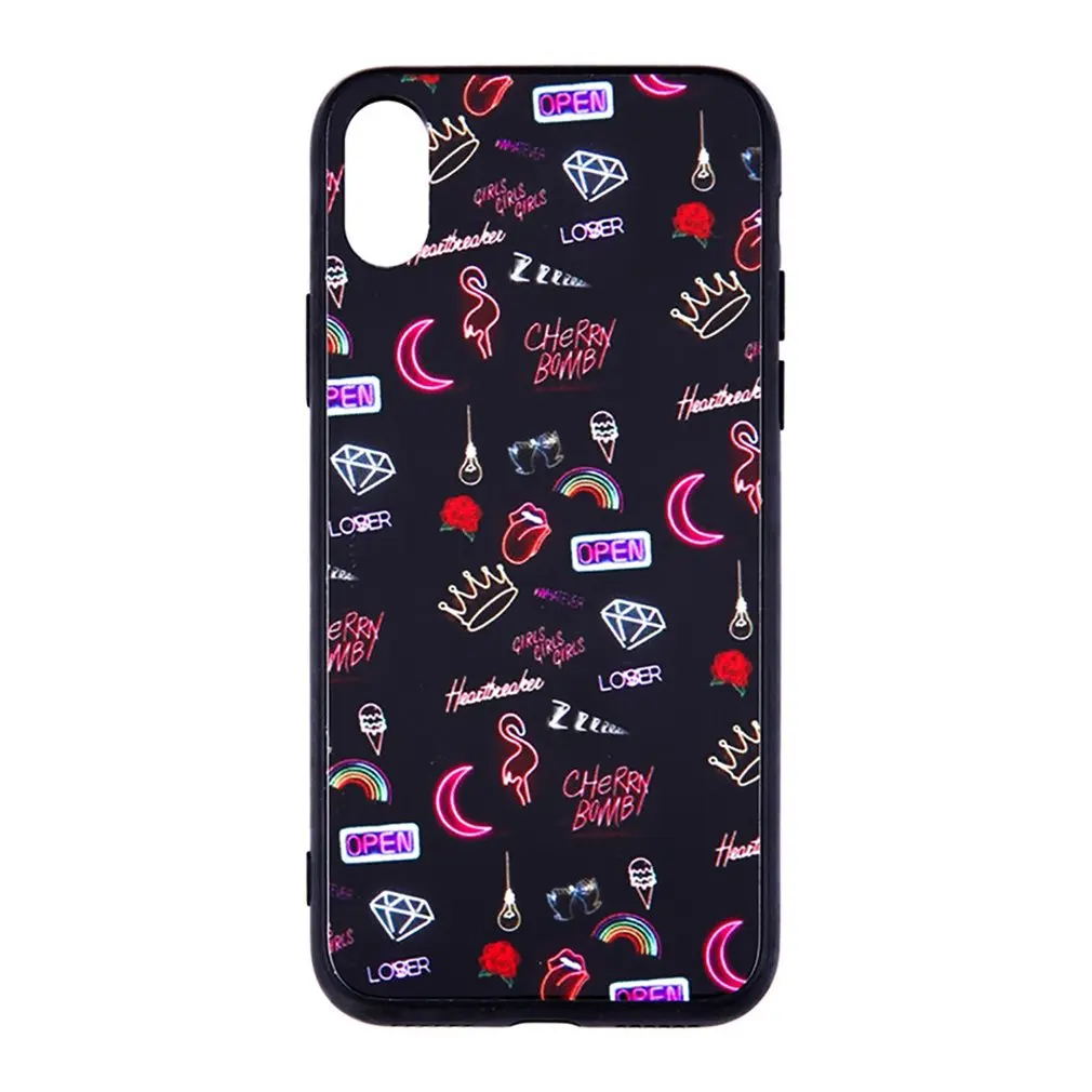 Moon Pattern Aurora Glass Phone Case Cover Shell Cellphone Case Protection Man Woman Fashion Accessories,Mobile Phone Moon Pattern Aurora Glass Phone Case Cover Shell Cellphone Case Protection Man Woman Fashion Accessories,Mobile Phone