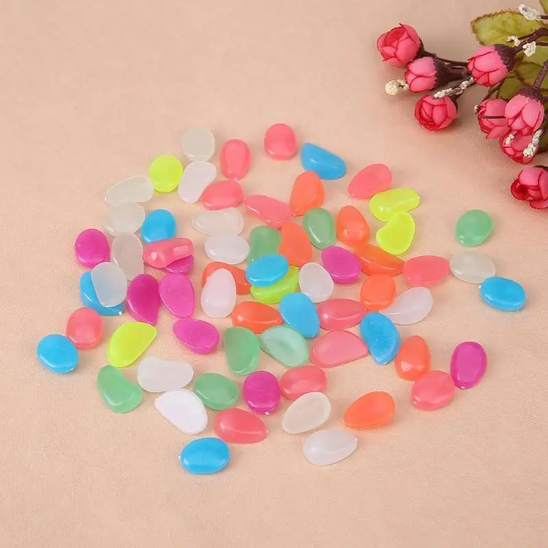 100 Pcs Christmas Luminous Stones Glow in Dark Garden Decor Road Outdoor Fish Tank Decoration Pebble Rocks Aquarium 100 Pcs Christmas Luminous Stones Glow in Dark Garden Decor Road Outdoor Fish Tank Decoration Pebble Rocks Aquarium
