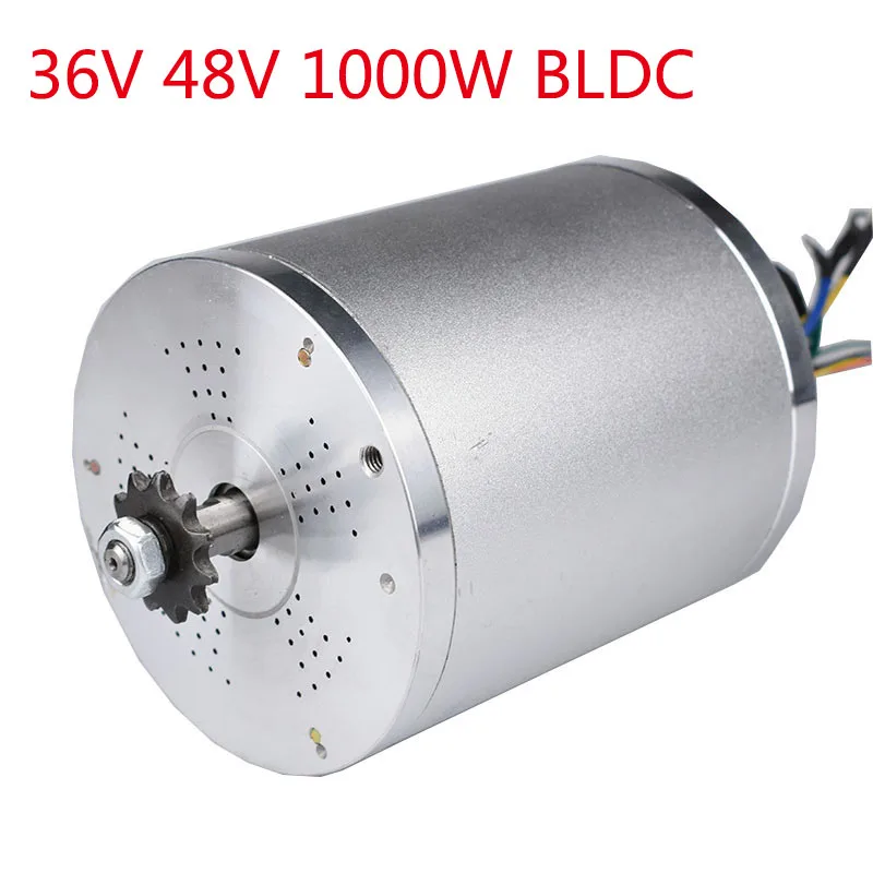 BLDC 36 в 48 1000 Вт бесщеточный мотор для электрического велосипеда скутера мотора