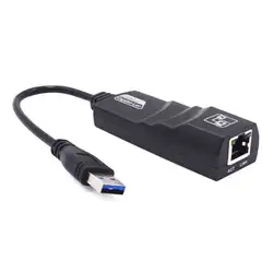 USB 3,0 до 10/100/1000 Мбит/с Gigabit RJ45 Ethernet LAN Сетевой адаптер для ПК Mac