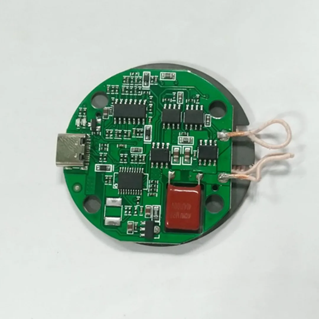 High Quality Type-c Qi Wireless Charger PCBA Circuit Board With Coil Fast Charging Pad wireless charging standard Accessories High Quality Type-c Qi Wireless Charger PCBA Circuit Board With Coil Fast Charging Pad wireless charging standard Accessories