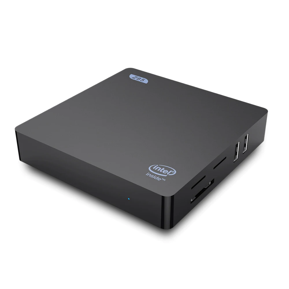 Z85 мини ПК 2 ГБ 32 ГБ/64 Гб двухэкранный дисплей 4K x 2K умный медиаплеер 4 5 8 ГГц двойной