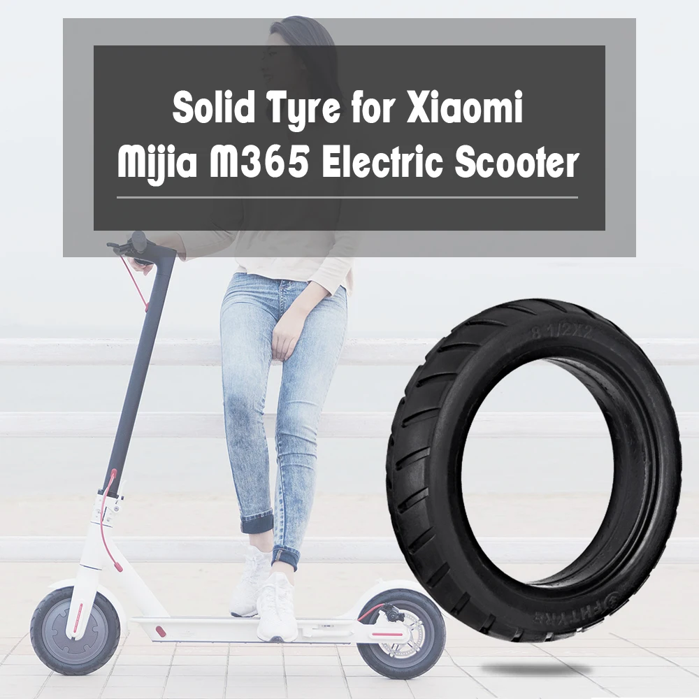 8 5 дюймов передние/задние шины для скутера колеса твердые замены 1/2X2 Xiaomi Mijia M365