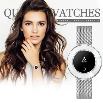 

X6 Ceramic Fashion Women Smart Wristband Touch Screen Heart Rate Sleep Monitor IP68 Waterproof Pedometer Smart Band Bracelet