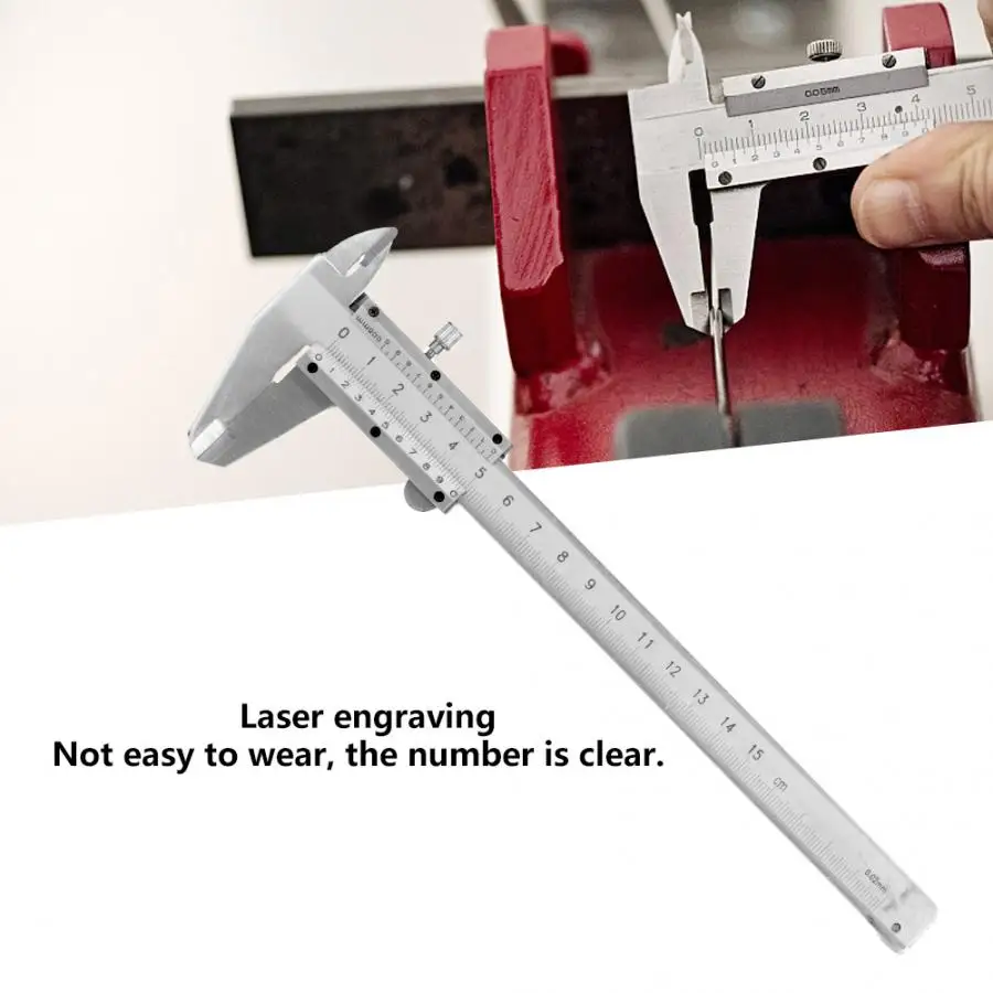 

Vernier Caliper Gauge Micrometer High Accuracy Carbon Steel Metal Calibre Digital Micrometer Gauge Measuring Tool 0-150mm
