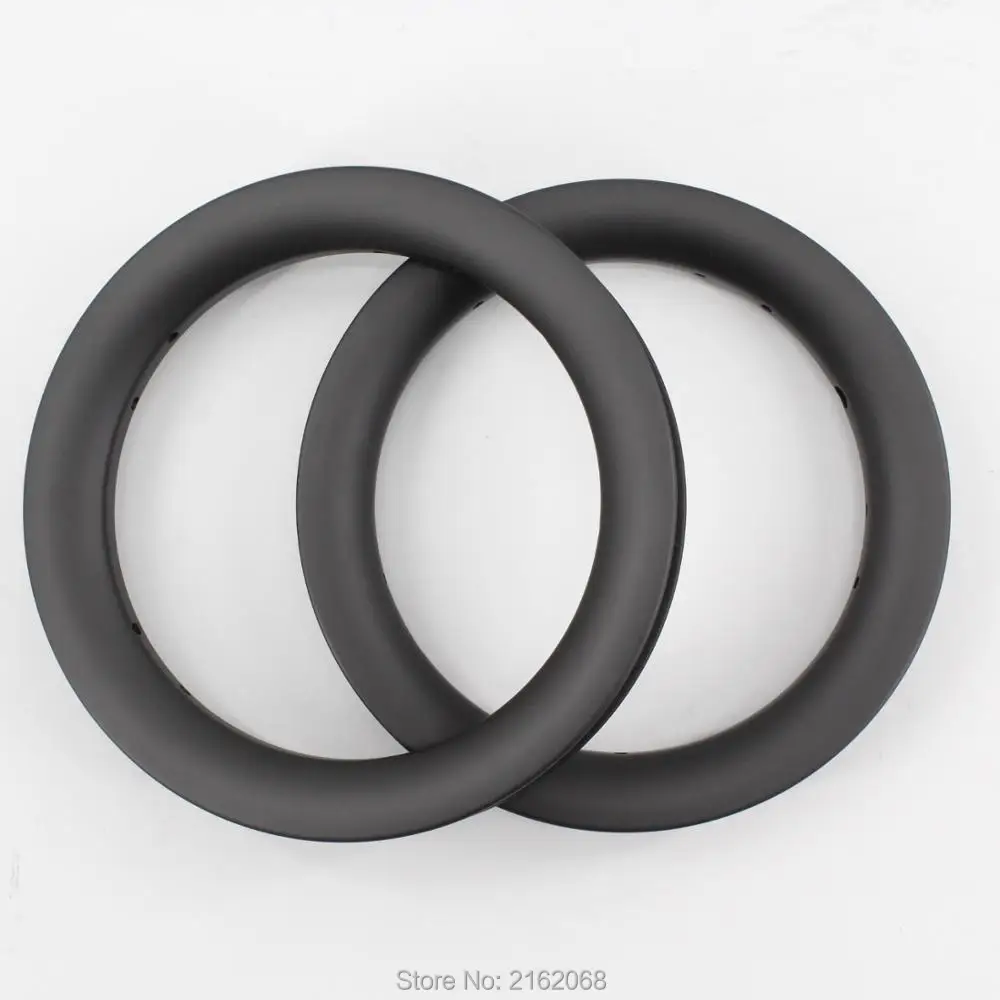 #Special Offers 1pair New 12 inch 25mm Slide car scooter push bike matte UD full carbon fibre bicycle wheels clincher rims 12er Free shipping