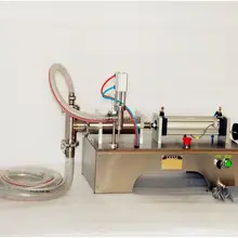 Одна Головка полуавтоматическая пневматическая машина для наполнения Е-жидкости машина для наполнения бутылок с водой, машина для наполнения эфирного масла жидкий наполнитель