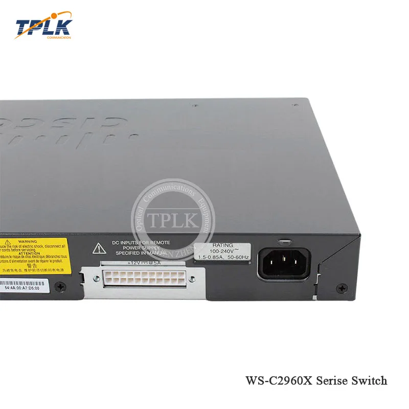 Лучшая цена WS C2960X 24TD L коммутатор 24 портовый гигабитный ethernet Интеллектуальный