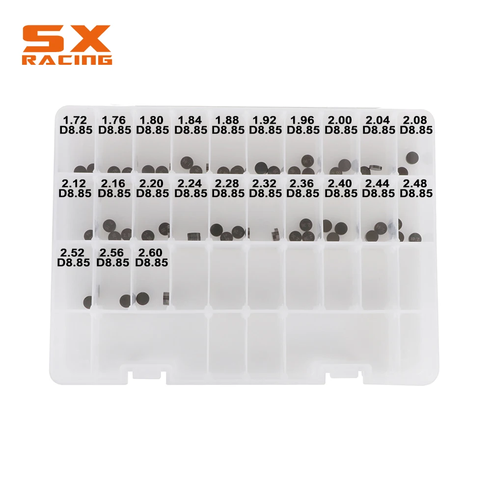Motorcycle 69pcs 8.85mm Engine Accessories Valve Shim Kits For Ktm Sxf